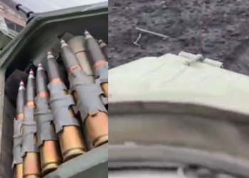 უკრაინელმა ახალგაზრდებმა რუს ოკუპანტებს БТР მოპარეს