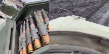 უკრაინელმა ახალგაზრდებმა რუს ოკუპანტებს БТР მოპარეს