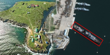 არესტოვიჩის ინფორმაციით, ნა*უიზე გაშვებული რუსული გემი ჩაიძირა