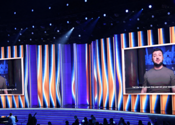 „რუსეთს სიკვდილის სიჩუმე მოაქვს“ –  ზელენსკიმ „გრემის“ დაჯილდოების მონაწილეებს მიმართა